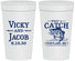 Personalized Wedding 32 oz Stadium Cups - What A Catch Fish | 247