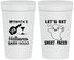 Personalized Halloween 32 oz Stadium Cups - Ghost Sheet Faced | 250009