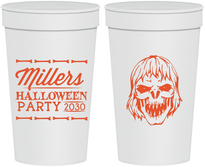 Personalized Halloween 32 oz Stadium Cups - Monster Zombie | 250024