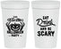 Personalized Halloween 32 oz Stadium Cups - Eat Drink Be Scary | 250033