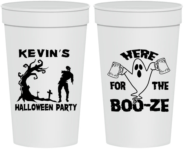 Personalized Halloween 32 oz Stadium Cups - Ghost | 250046