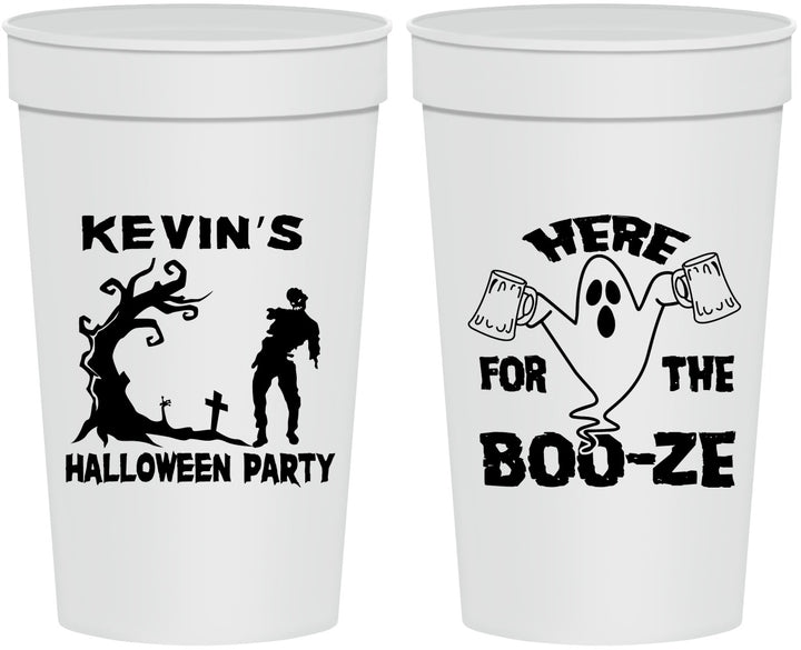 Personalized Halloween 32 oz Stadium Cups - Ghost | 250046