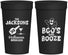 Personalized Halloween 32 oz Stadium Cups - Boos And Booze | 250047