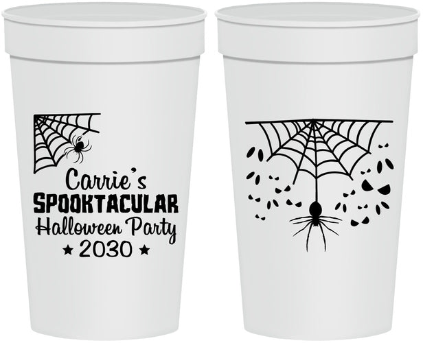 Personalized Halloween 32 oz Stadium Cups - Spooktacular | 250049