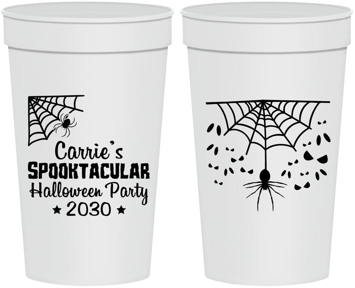 Personalized Halloween 32 oz Stadium Cups - Spooktacular | 250049