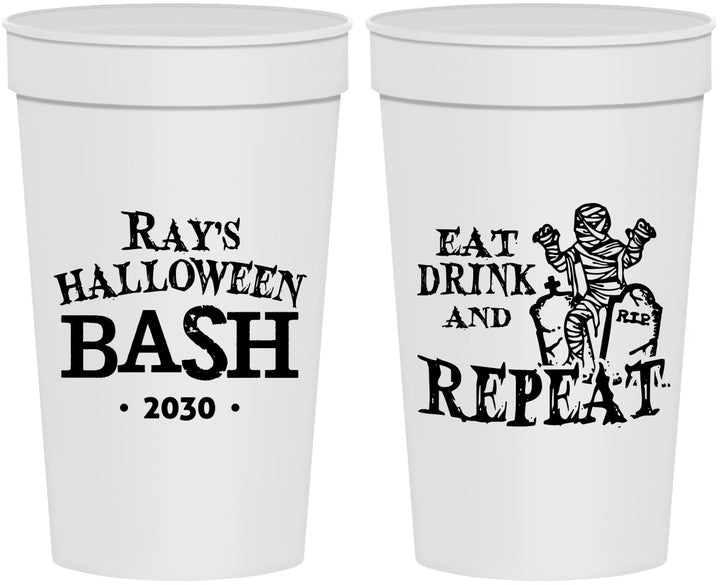 Personalized Halloween 32 oz Stadium Cups - Mummy | 250066