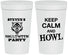 Personalized Halloween 32 oz Stadium Cups - Howl | 250069
