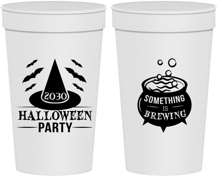 Personalized Halloween 32 oz Stadium Cups - Witch | 250085