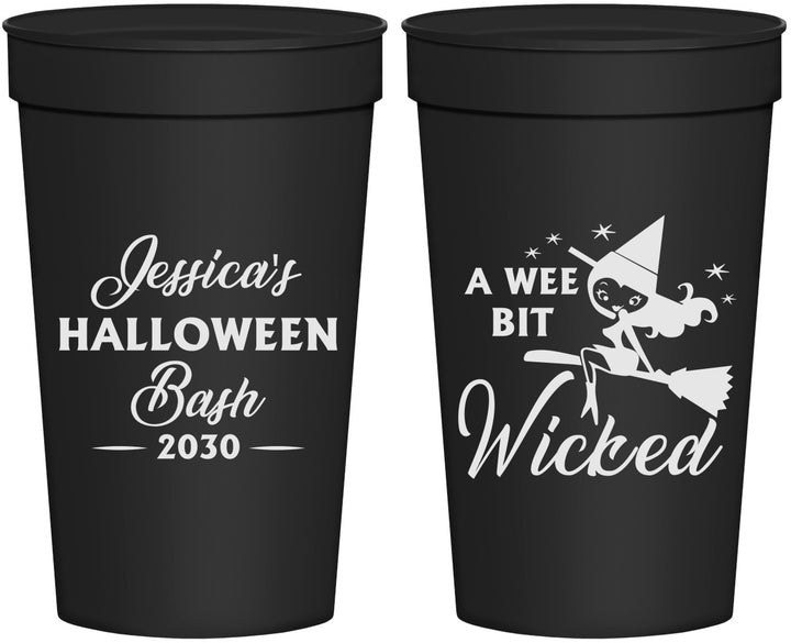 Personalized Halloween 32 oz Stadium Cups - Witch | 250091