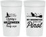 Personalized Halloween 32 oz Stadium Cups - Witch Broomstick | 250098