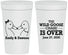 Personalized Wedding 32 oz Stadium Cups - Wild Goose | 251