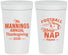 Personalized Thanksgiving 32 oz Stadium Cups - Football Turkey | 260012