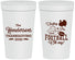 Personalized Thanksgiving 32 oz Stadium Cups - Football Turkey | 260014