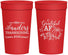 Personalized Thanksgiving 32 oz Stadium Cups - Grateful Af | 260017