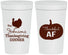 Personalized Thanksgiving 32 oz Stadium Cups - Thankful Af | 260026