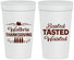 Personalized Thanksgiving 32 oz Stadium Cups - Basted Tasted Waisted | 260027