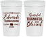 Personalized Thanksgiving 32 oz Stadium Cups - Grateful Blessed | 260030