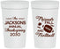 Personalized Thanksgiving 32 oz Stadium Cups - Football | 260031