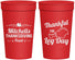 Personalized Thanksgiving 32 oz Stadium Cups - Leg Day | 260033