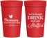 Personalized Thanksgiving 32 oz Stadium Cups - Turkey Stuffed | 260037
