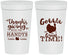Personalized Thanksgiving 32 oz Stadium Cups - Turkey Gobble | 260043