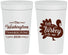 Personalized Thanksgiving 32 oz Stadium Cups - Talk Turkey To Me | 260046