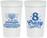 Personalized Hanukkah 32 oz Stadium Cups - Eight Crazy Nights | 270010