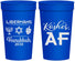 Personalized Hanukkah 32 oz Stadium Cups - Menorah Dreidel | 270024