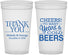 Personalized Wedding 32 oz Stadium Cups - Cheers Years Cold Beers | 271