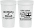 Personalized Wedding 32 oz Stadium Cups - Take A Shot We Tied The Knot | 277