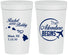 Personalized Wedding 32 oz Stadium Cups - The Adventure Begins | 278