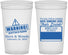 Personalized Wedding 32 oz Stadium Cups - Hello My Name Is | 280
