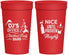 Personalized Christmas 32 oz Stadium Cups - Naughty Or Nice | 280000
