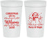 Personalized Christmas 32 oz Stadium Cups - Snowman | 280002