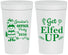 Personalized Christmas 32 oz Stadium Cups - Lets Get Elfed Up | 280007
