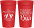Personalized Christmas 32 oz Stadium Cups - Wonderful Time For A Beer | 280012