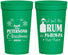 Personalized Christmas 32 oz Stadium Cups - Pa Rum Pa | 280013