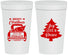 Personalized Christmas 32 oz Stadium Cups - Christmas Tree | 280026
