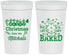 Personalized Christmas 32 oz Stadium Cups - Lets Get Baked | 280039