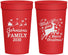 Personalized Christmas 32 oz Stadium Cups - Reindeer | 280044