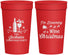 Personalized Christmas 32 oz Stadium Cups - Bah Hum Bug | 280056