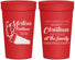 Personalized Christmas 32 oz Stadium Cups - Santa Claus | 280060