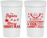 Personalized Christmas 32 oz Stadium Cups - Reindeer | 280062