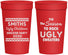 Personalized Christmas 32 oz Stadium Cups - Ugly Sweater | 280080