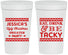 Personalized Christmas 32 oz Stadium Cups - Eat Drink Tacky | 280082