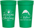 Personalized Christmas 32 oz Stadium Cups - Santa Claus | 280085