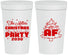 Personalized Christmas 32 oz Stadium Cups - Lit Af | 280090