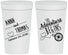 Personalized Wedding 32 oz Stadium Cups - The Adventure Begins | 284