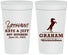 Personalized Wedding 32 oz Stadium Cups - Got Hitched | 296