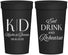 Personalized Rehearsal Dinner 32 oz Stadium Cups - Eat Drink Rehearse | 30000